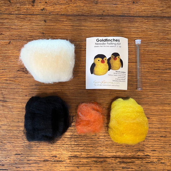 Kit Pour Créer Des Bagues En Feutre à L’aiguille Par Going Gnome – Idéal Pour DIY Et Loisirs Créatifs