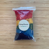 Wool Pack - “bold” rainbow