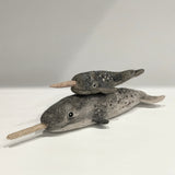 Narwhal mom and babe