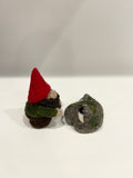 Gnome and rock monster