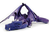 Large purple dragon