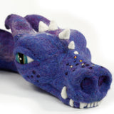 Large purple dragon