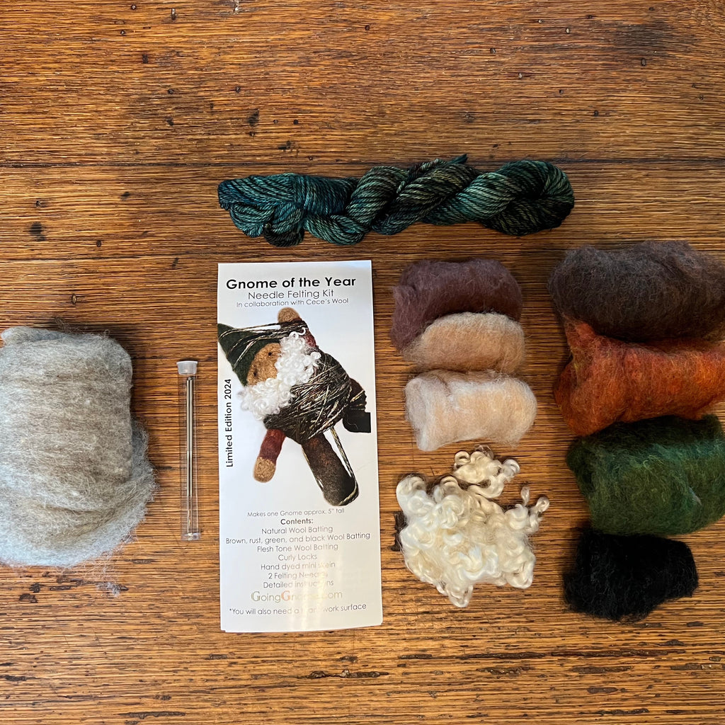 Gnome Needle Felting Kit