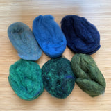 Wool Pack - blue/green