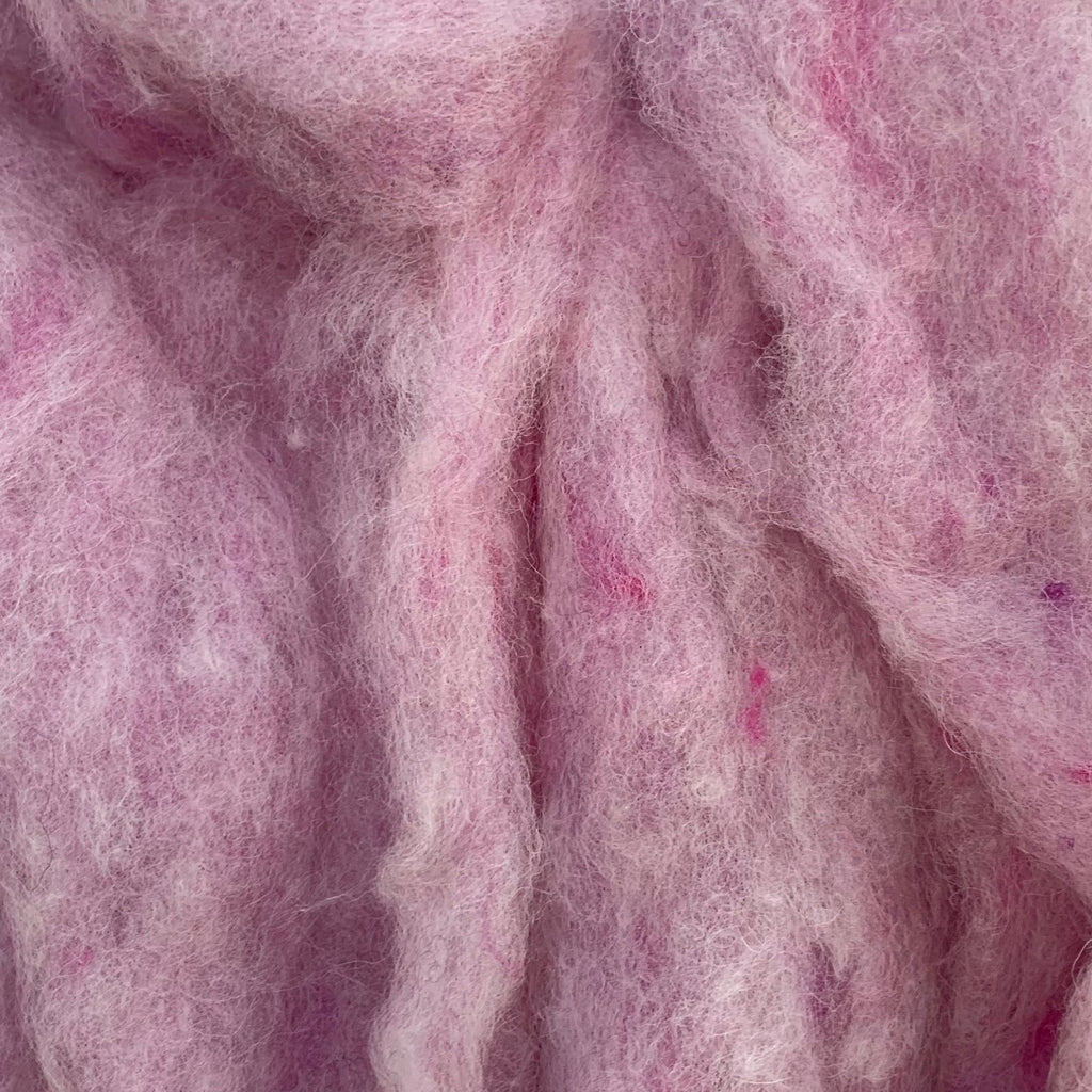 Wool Batting - light pink