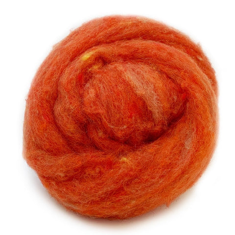 Wool Batting - Melon Orange