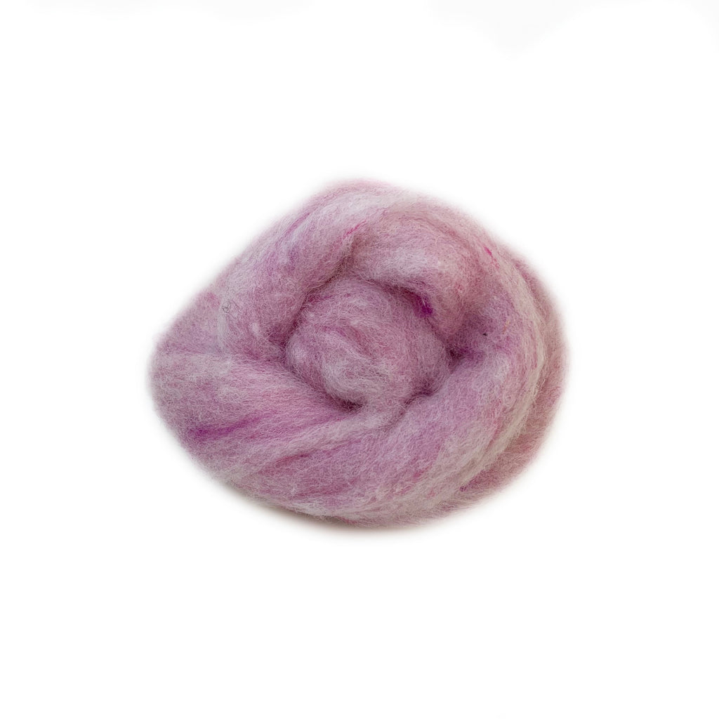 Wool Batting - light pink